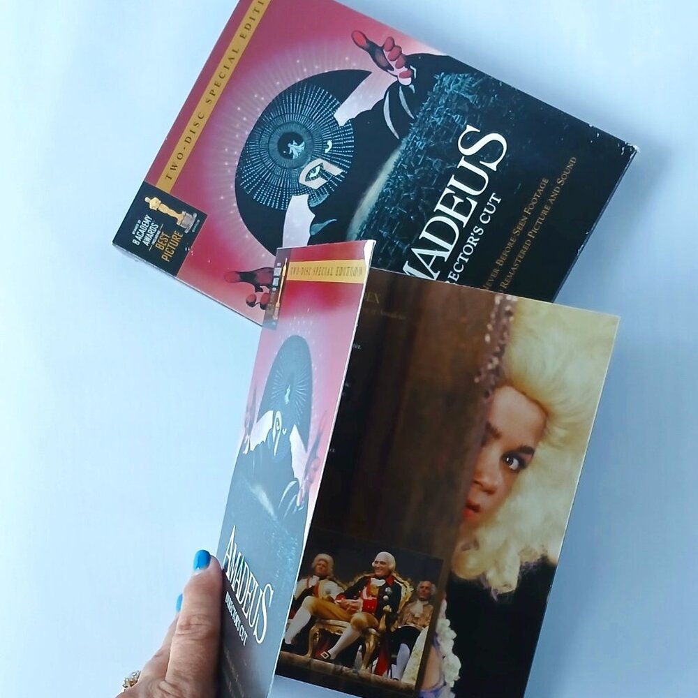 1/$7… 2/$12… 3/$15… 5/$20 🎥 DVD Movies, films, películas ✨Amadeus DVD